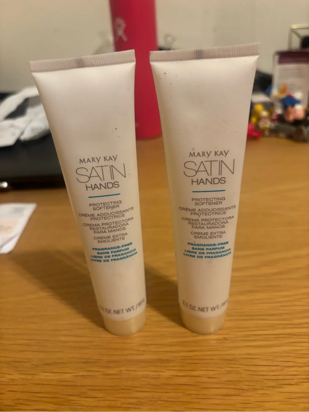 Mary Kay Satin Hands Hand Cream & Lotions – Cream and Green Accents